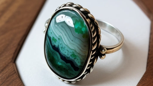 Unveiling the Elegance of Kaitlan Collins and the Timeless Charm of Moss Agate Rings